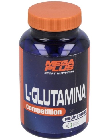 L-Glutamina 180Cap. de Mega Plus
