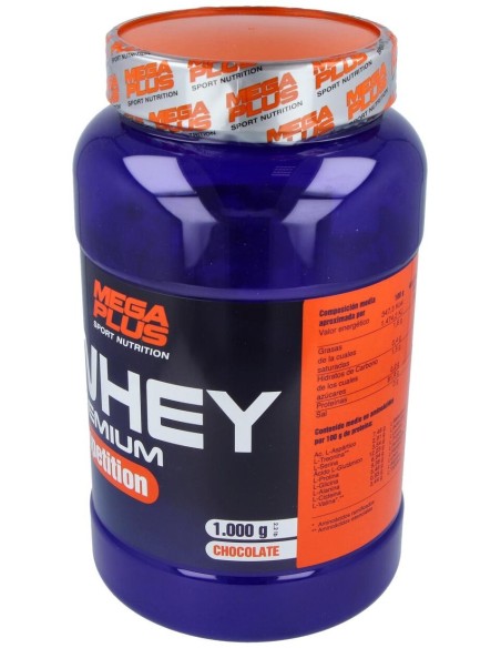 Whey Premium Competition Chocolate 1Kg. de Mega Plus