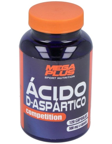 Acido D-Aspartico 120Comp. de Mega Plus