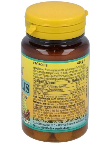 Propolis 800Mg. 60Comp. de Nature Essential