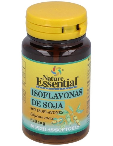 Isoflavonas De Soja 620Mg. 50Perlas de Nature Essential