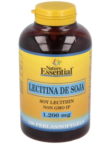 Lecitina De Soja 1200Mg. 150Perlas de Nature Essential