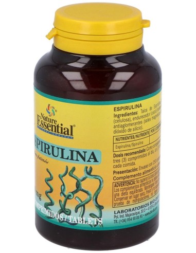 Espirulina 400Mg. 250Comp. de Nature Essential