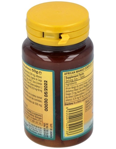 Mango Africano Complex 200Mg. 100Comp. de Nature Essential
