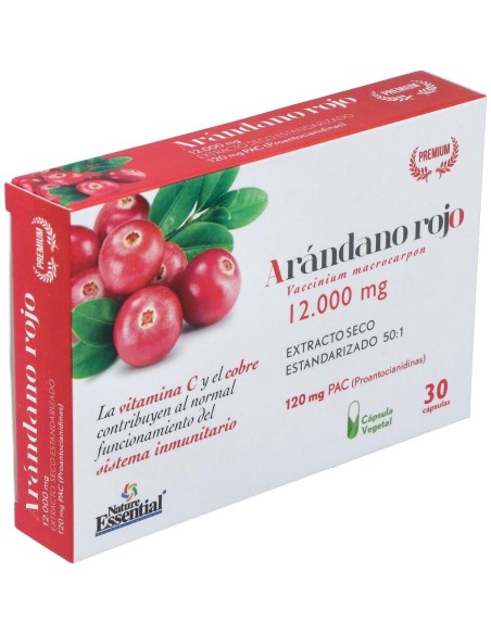Arandano Rojo (Ext Seco 120 Proantocianidas) 30Cap de Nature Essential