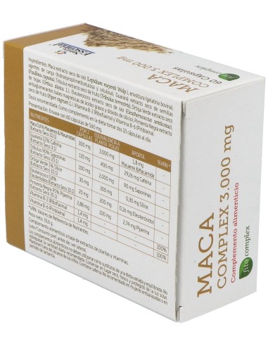 Maca Complex 3000Mg. 60Cap. de Nature Essential