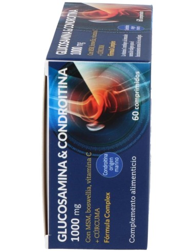 Glucosamina+Condroitina+Msm 1000Mg. 60Comp. de Nature Essential