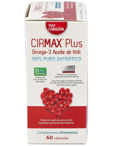 Cirmax (Krill Oil) 590Mg. 60Perlas de Nature Essential