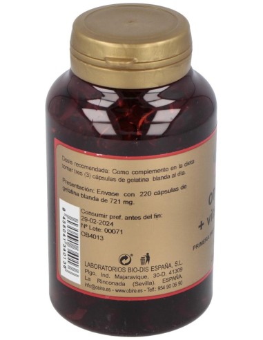 Aceite De Onagra 510Mg. 220Perlas de Obire