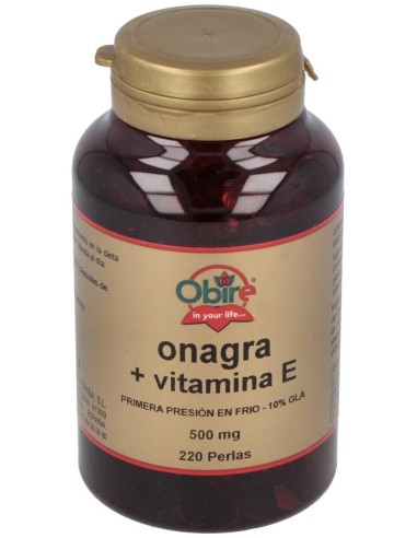 Aceite De Onagra 510Mg. 220Perlas de Obire