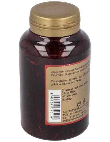 Aceite De Onagra 510Mg. 220Perlas de Obire