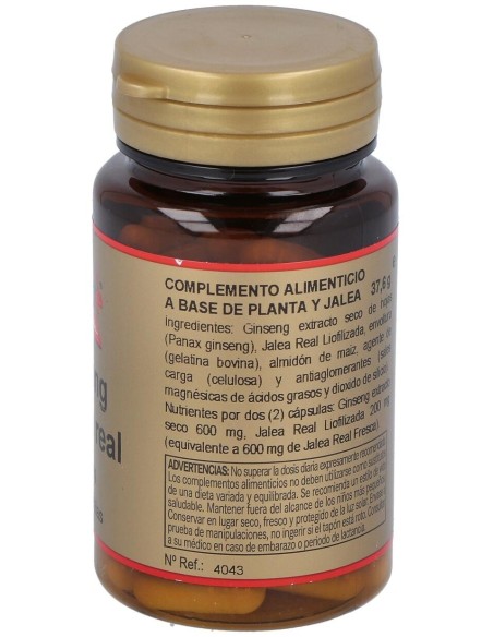 Ginseng Y Jalea Real 60Cap. de Obire