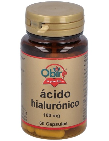 Acido Hialuronico 100Mg. 60Cap. de Obire