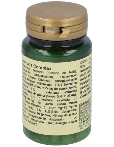 Valeriana Complex (Ext. Seco) 60Comp. de Obire
