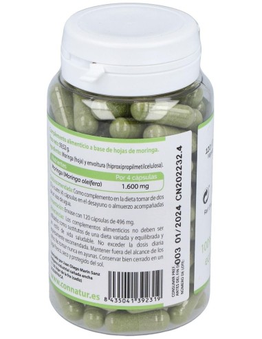 Moringa Oleifera 120Cap. de Connatur
