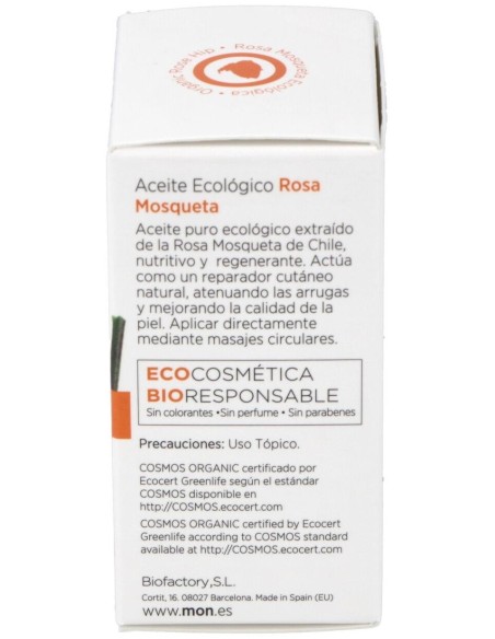 Aceite Puro De Rosa Mosqueta 30Ml. de Mondeconatur