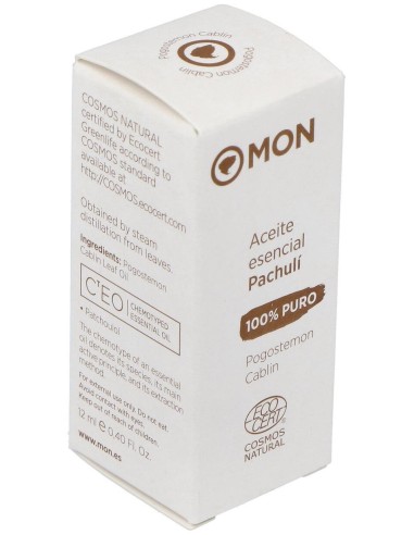 Pachuli Aceite Esencial 12Ml. Ecocert de Mondeconatur
