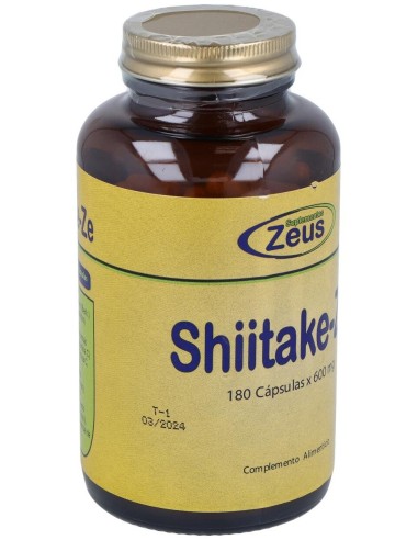 Shiitake-Ze 400Mg. 180Cap. de Zeus