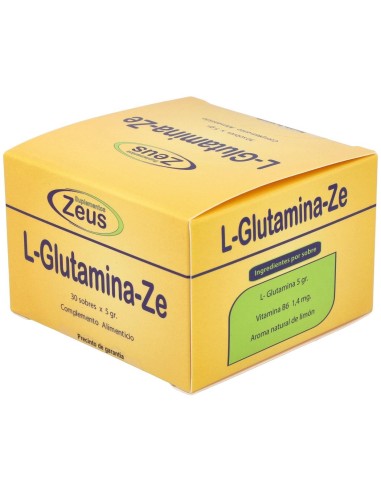 L-Glutamina-Ze 30Sbrs. de Zeus