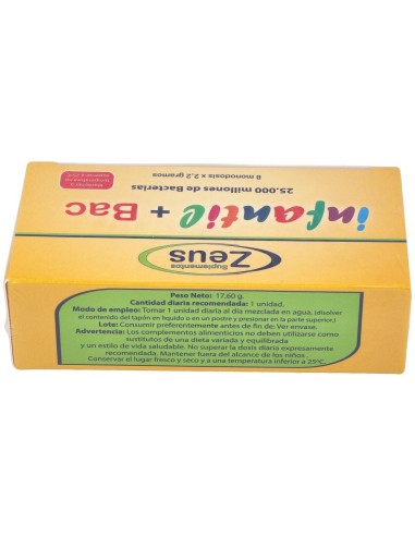 Infantil + Bac 8 Monodosis de Zeus