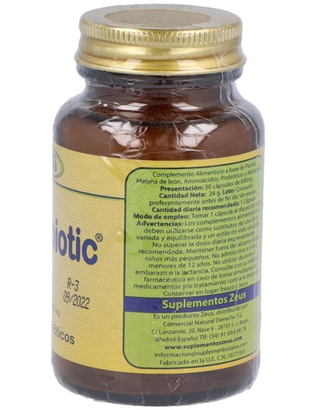 Psico+Bac (Psicobiotic) 30Cap. de Zeus