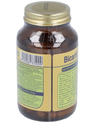 Bicartil 500Mg. 100Cap. de Zeus