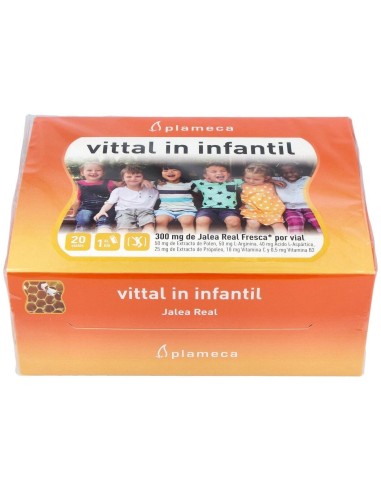 Vittal In Infantil  20 Viales De 10 Ml de Plameca