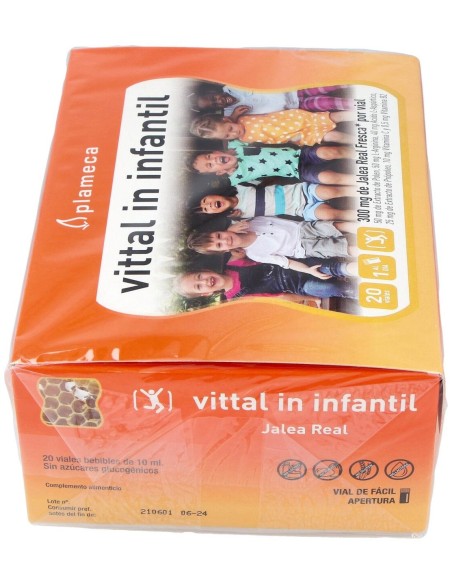 Vittal In Infantil  20 Viales De 10 Ml de Plameca