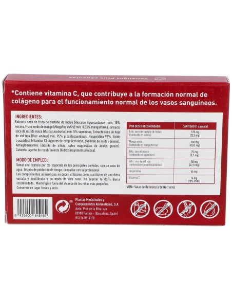 Venalight Plus Cápsulas  30 Cápsulas Vegetales de Plameca