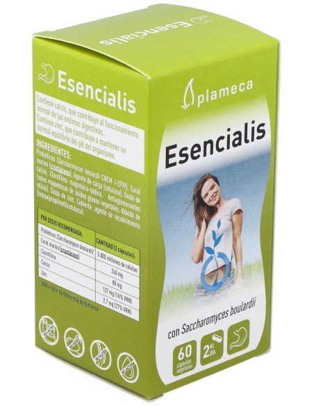 Esencialis 60 Cápsulas Vegetales de Plameca