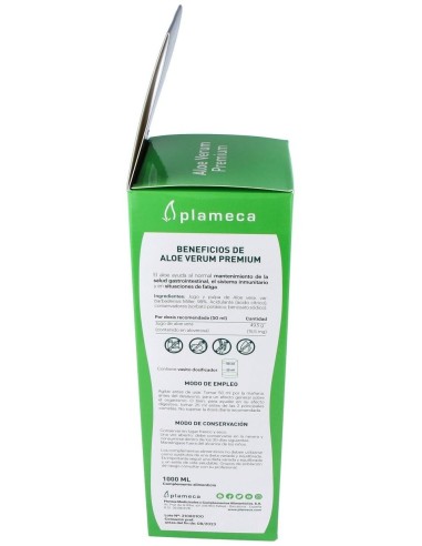 Aloe Verum Premium Sin Aloína 1 L de Plameca