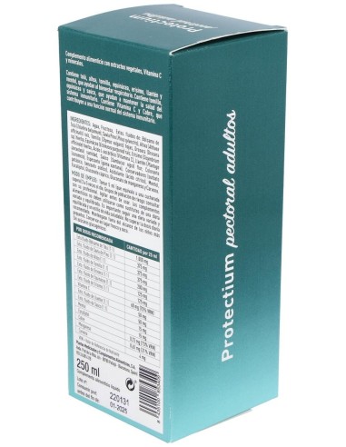 Protectium Pectoral Adultos Jarabe 250Ml. de Plameca