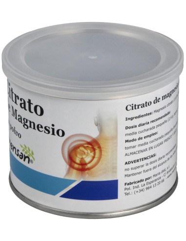 Magnesio Citrato 300Gr. de Mensan