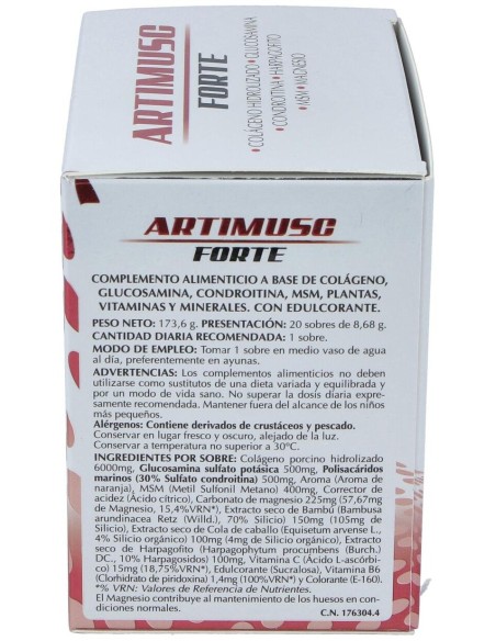 Artimusc Forte 20Sbrs. de Cumediet