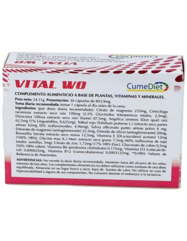 Vital Wo 30Cap. de Cumediet