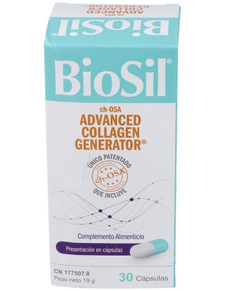 Biosil Generador De Colageno 30 Cápsulas  Biosil