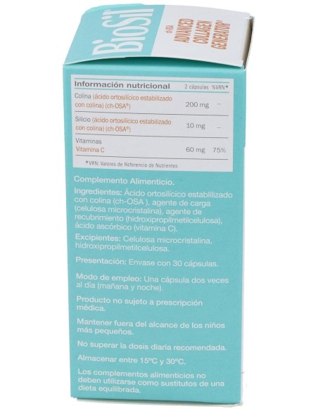 Biosil Generador De Colageno 30 Cápsulas  Biosil