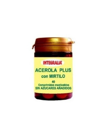 Acerola Plus Con Mirtilo 40Comp.Mast. de Integralia