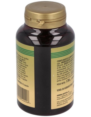 Lecitina De Soja 1200Mg. 90Perlas de Integralia