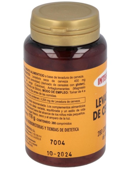 Levadura De Cerveza 280Comp. de Integralia