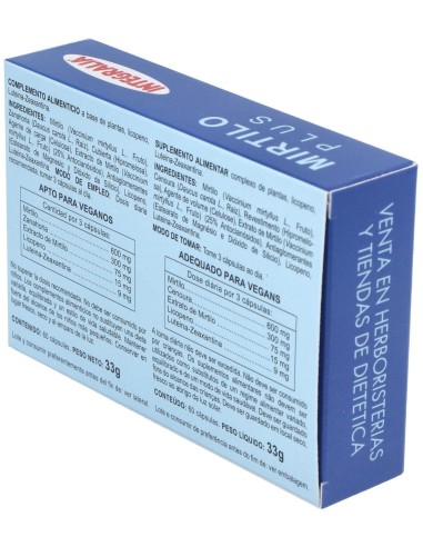 Mirtilo Plus 60Cap. de Integralia