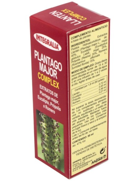 Llanten Complex Extracto 50Ml. de Integralia