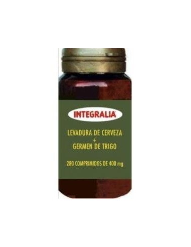 Levadura De Cerveza+Germen De Trigo 450Comp. de Integralia