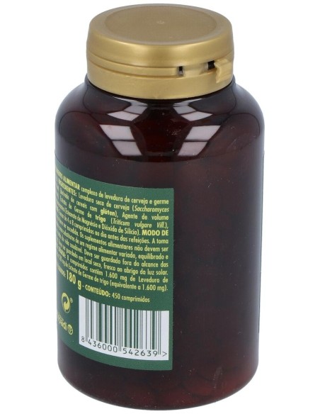 Levadura De Cerveza+Germen De Trigo 450Comp. de Integralia
