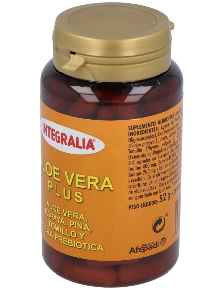 Aloe Vera Plus 100Cap. de Integralia
