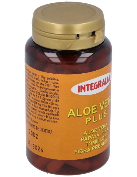 Aloe Vera Plus 100Cap. de Integralia