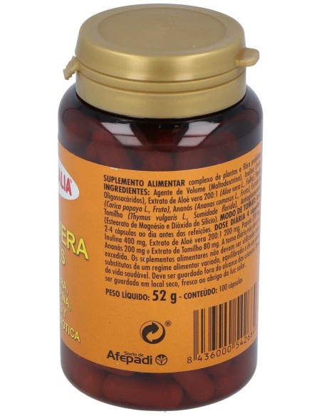 Aloe Vera Plus 100Cap. de Integralia