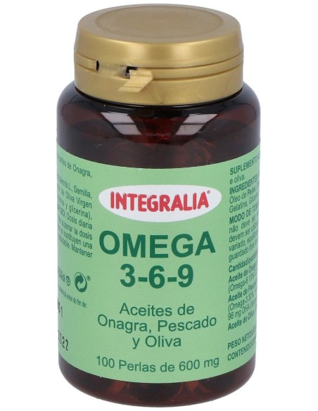 Omega 3-6-9 100Perlas de Integralia