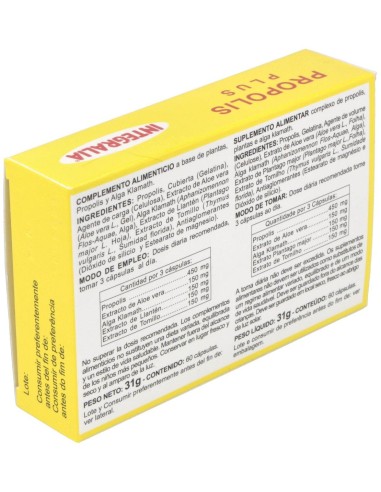 Propolis Plus 60Cap. de Integralia