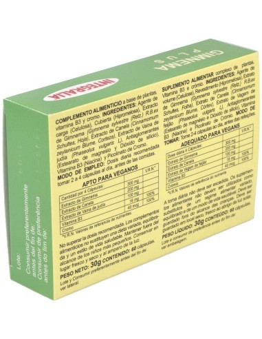 Gimnema Plus 60Cap. de Integralia